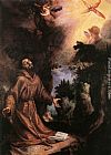 Famous Francis Paintings - St Francis Receives the Stigmata